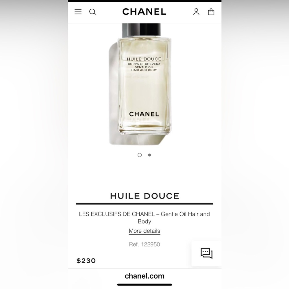 NEW CHANEL Gentle Oil Hair and Body 4ML (Sample Size/Travel Size) - Picture 2 of 5